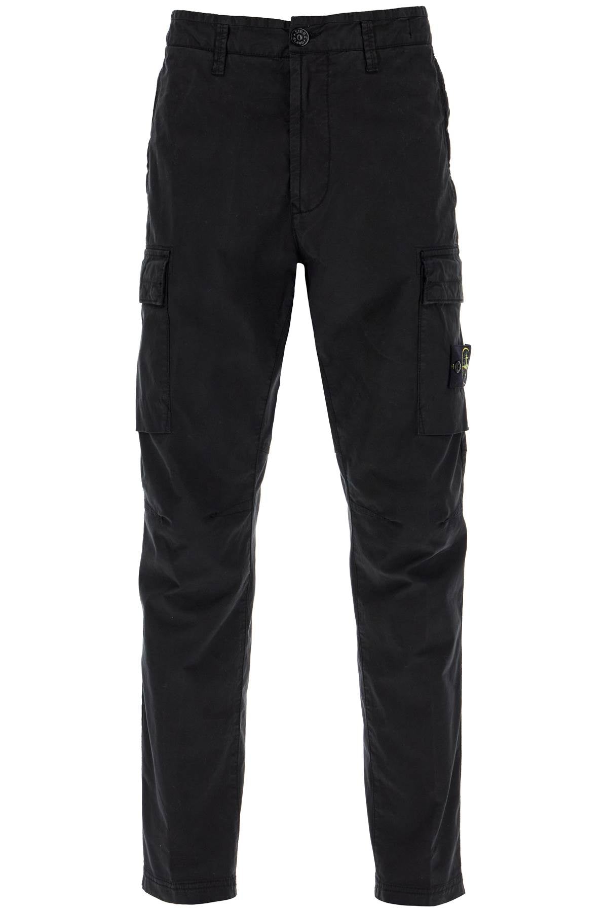 cargo twill stretch-tc pants 811530410 NERO