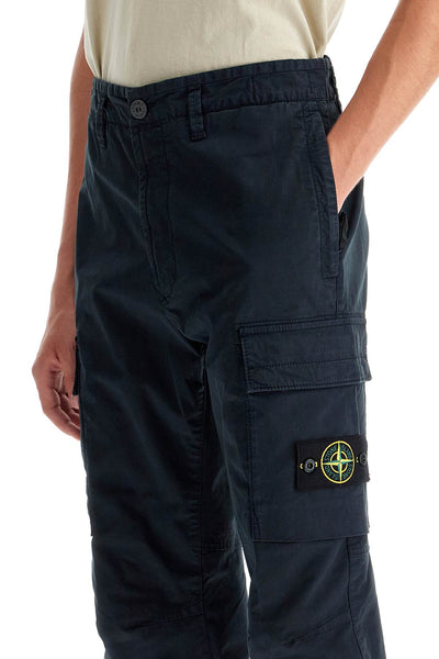 cargo twill stretch-tc pants 811530410 BLEU