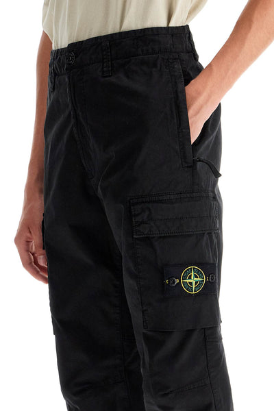 cargo twill stretch-tc pants 811530410 NERO