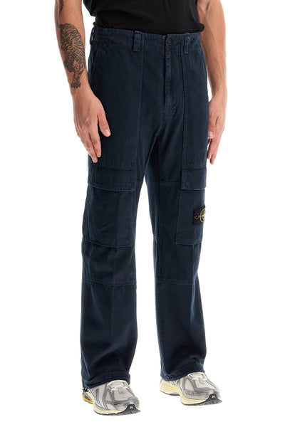 relaxed fit cargo pants 811530601 BLEU