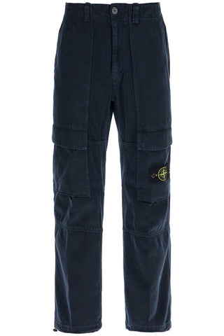 relaxed fit cargo pants 811530601 BLEU