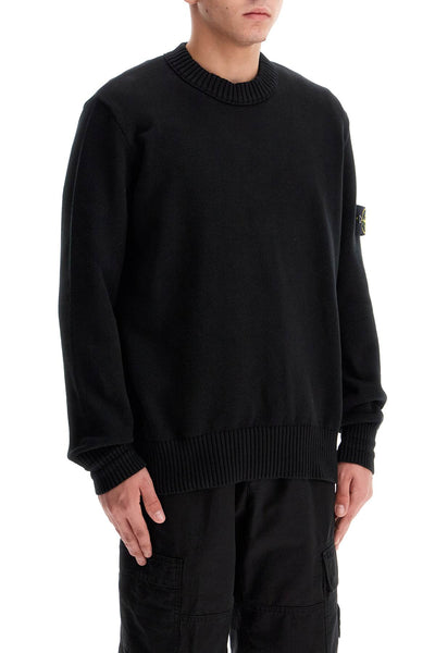 cotton stretch pullover sweater 8115506A2 NERO