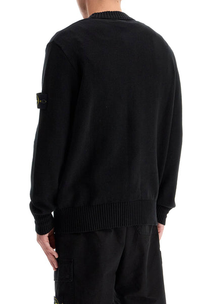 cotton stretch pullover sweater 8115506A2 NERO