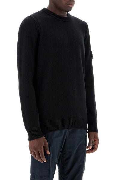 crewneck wool blend pullover 8115508A3 NERO