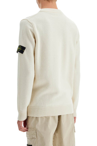 crewneck wool blend pullover 8115508A3 BCO NATURALE