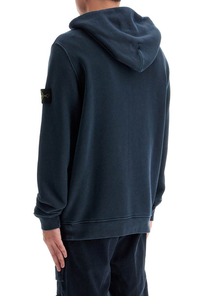 organic cotton hoodie with hood 811561041 BLEU