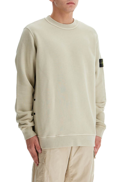 organic cotton crewneck sweatshirt 811561241 STUCCO