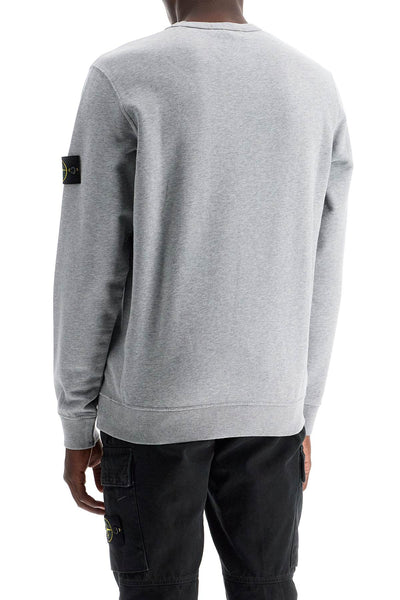 organic cotton crewneck sweatshirt 811562420 POLVERE MELANGE