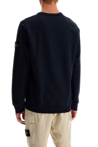 organic cotton crewneck sweatshirt 811562420 BLEU