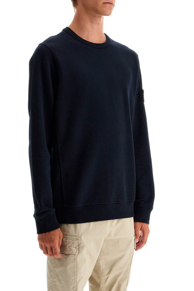 organic cotton crewneck sweatshirt 811562420 BLEU