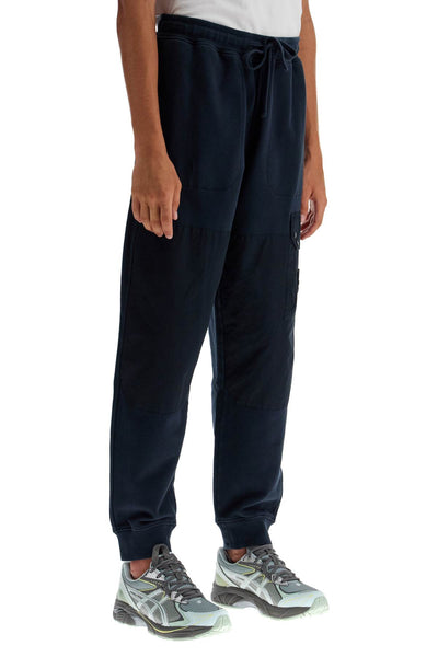 joggers with gabardine 811564020 BLEU