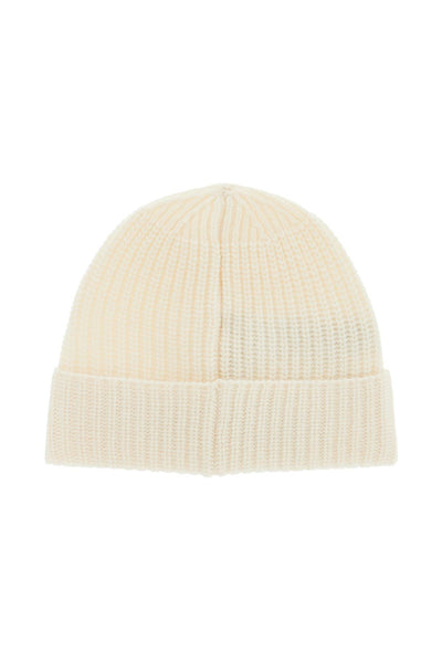 woolen beanie hat 8115N10B5 BCO NATURALE