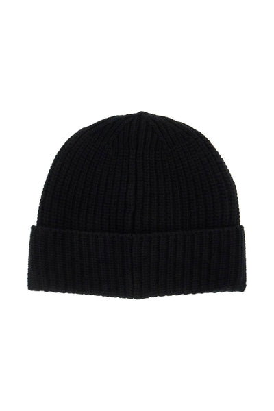 woolen beanie hat 8115N10B5 NERO