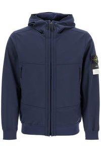 soft shell-r hooded jacket 8115Q0322 BLEU