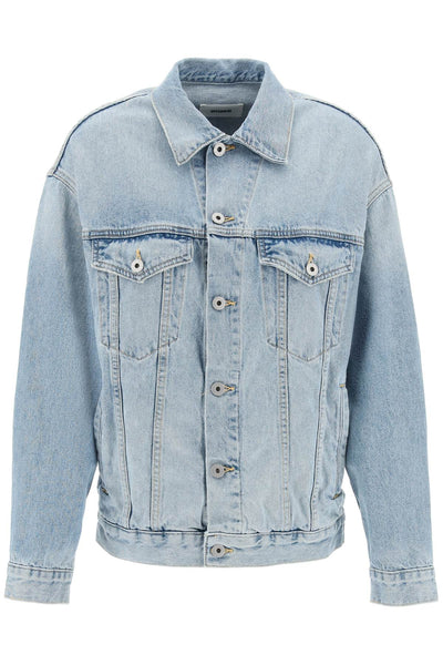 oversized denim jacket 811INT 2 PS24 FADED