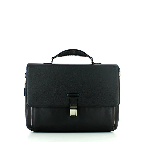 Piquadro - laptop briefcase exp. modus 15 - ca3111mo - nero | Italystation.com - Shop Now at italystation.com