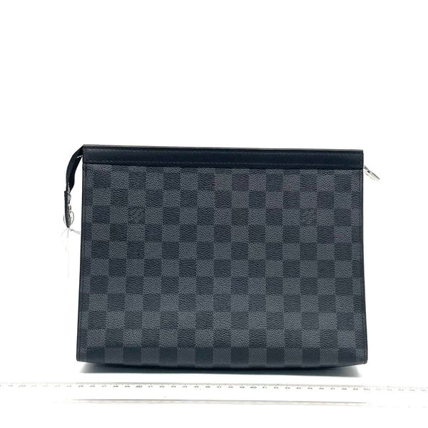 LV Damier black POCHETTE VOYAGE 黑色 棋盘格
