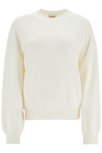 KHAITE cashmere margaux pullover 9560650 GLAZE | Italystation.com - Shop Now at italystation.com
