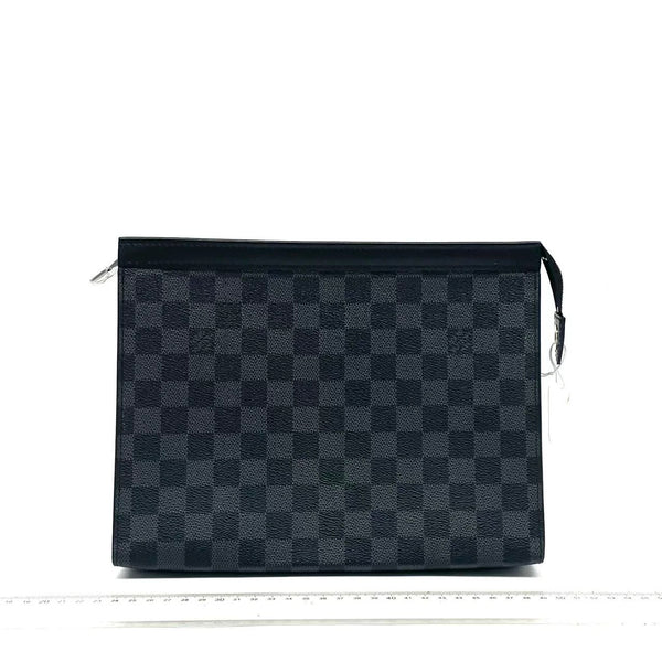 LV Damier black POCHETTE VOYAGE 黑色 棋盘格