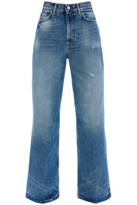 wide leg jeans for 202 A00379 MID BLUE