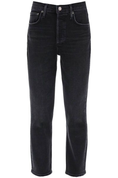 riley high-waisted cropped jeans A056 1286 PANORAMIC