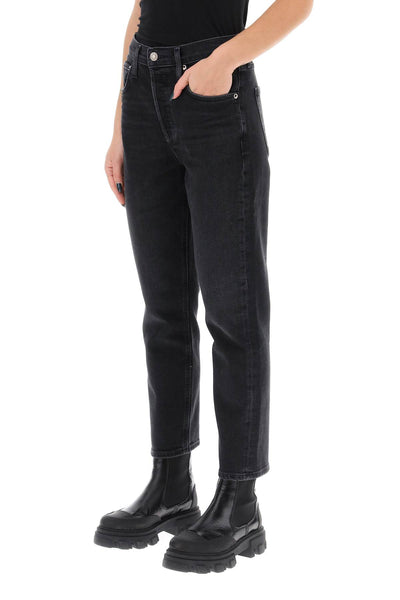 riley high-waisted cropped jeans A056 1286 PANORAMIC