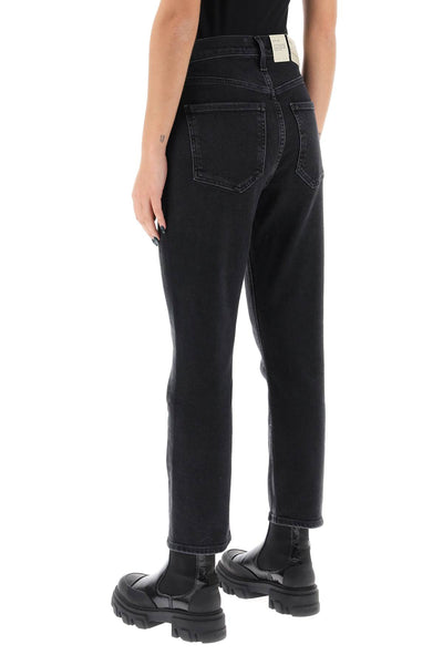 riley high-waisted cropped jeans A056 1286 PANORAMIC