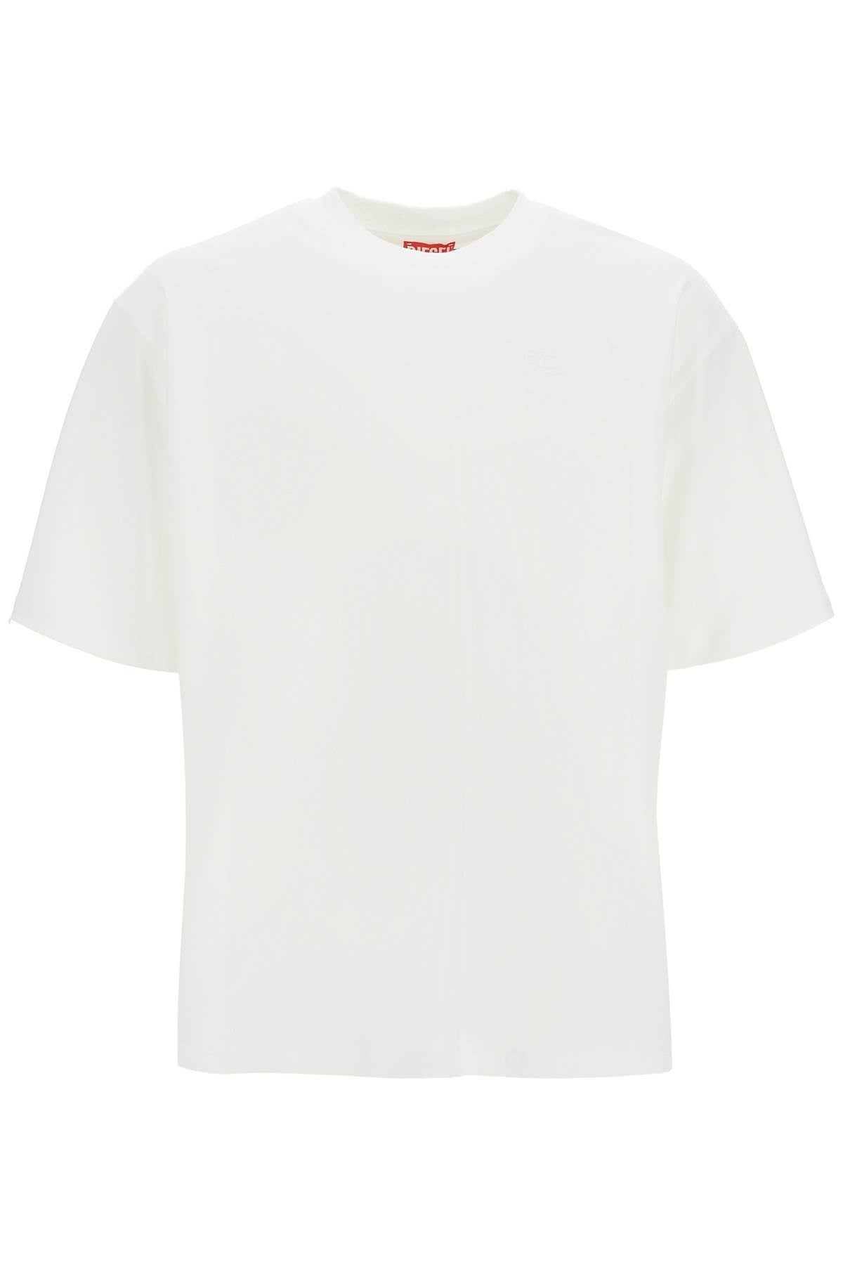 DIESEL t-boggy megoval-d t-shirt A11302 0HGAM OFF/WHITE | Italystation.com - Shop Now at italystation.com