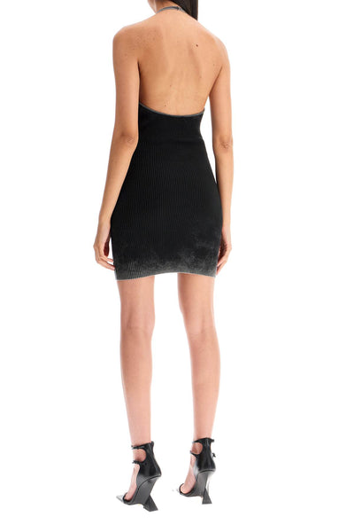 mini bodycon dress A14843 0PHAV DEEP/BLACK