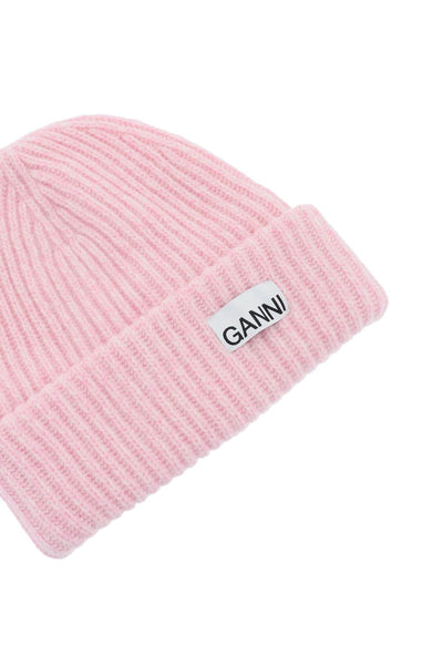 beanie hat with logo patch A4429 LILAC SACHET