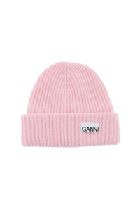 beanie hat with logo patch A4429 LILAC SACHET