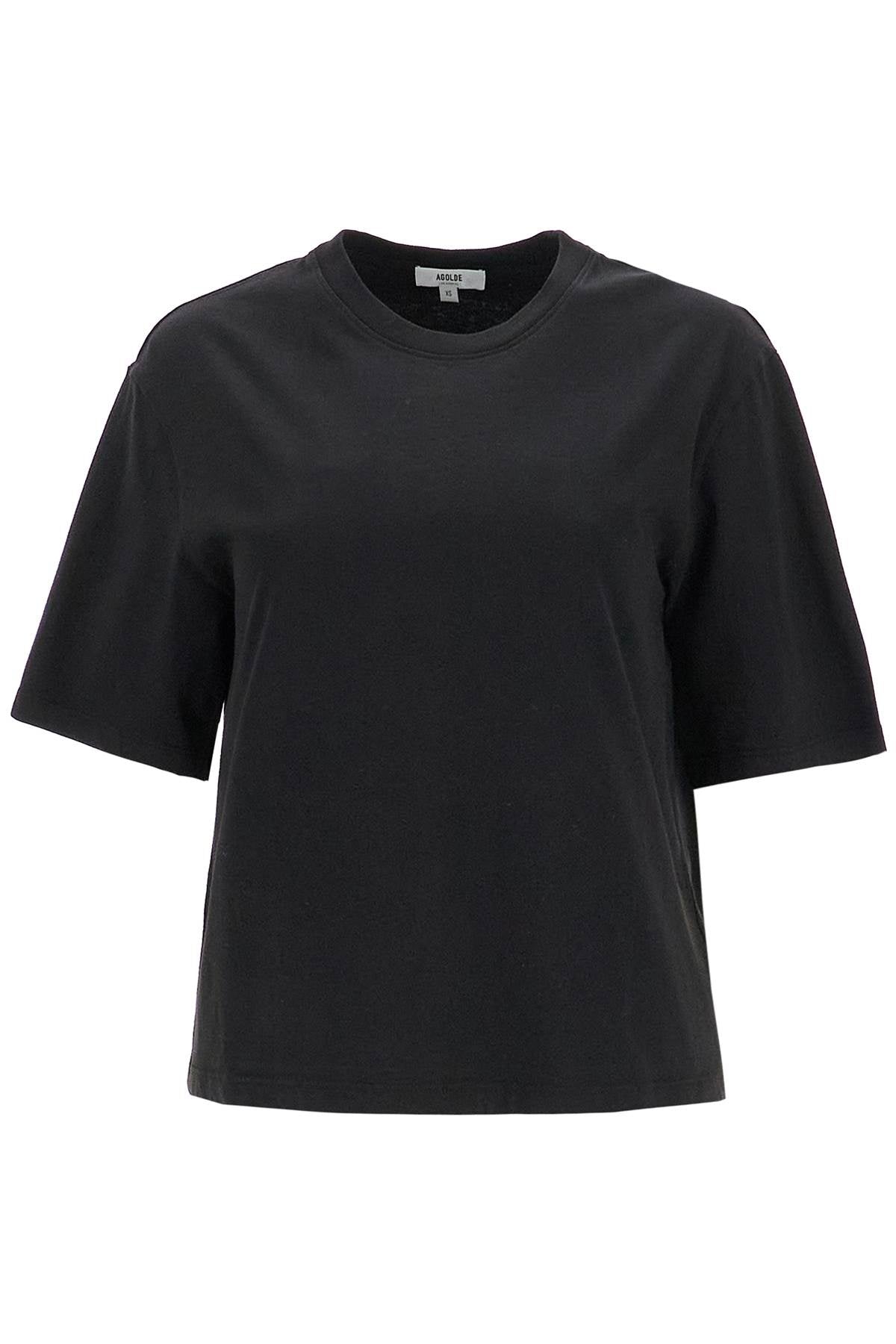 AGOLDE boxy sulma t A7289 1521 BLACK | Italystation.com - Shop Now at italystation.com