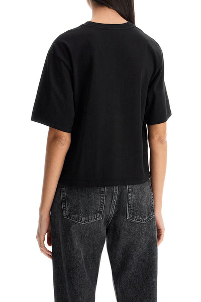 AGOLDE boxy sulma t A7289 1521 BLACK | Italystation.com - Shop Now at italystation.com