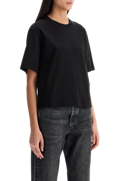AGOLDE boxy sulma t A7289 1521 BLACK | Italystation.com - Shop Now at italystation.com