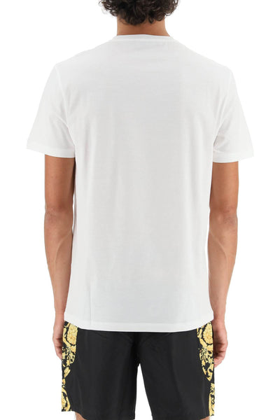 medusa-studded taylor fit t-shirt A77987 1A08491 OPTICAL WHITE