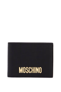 bifold wallet with metal logo. A8131 8001 MULTI BLACK