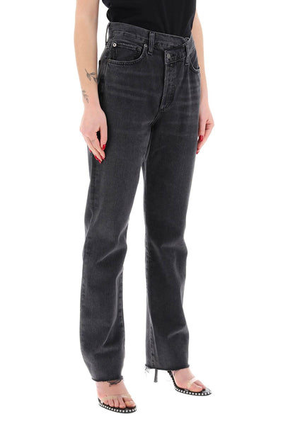 offset waistband jeans A9037 1157 SHAMBLES