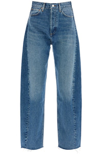 AGOLDE luna curved leg jeans A9039 1535 SPLIT | Italystation.com - Shop Now at italystation.com