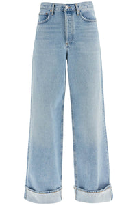 AGOLDE dame wide leg jeans A9159 1141 SHOWDOWN | Italystation.com - Shop Now at italystation.com