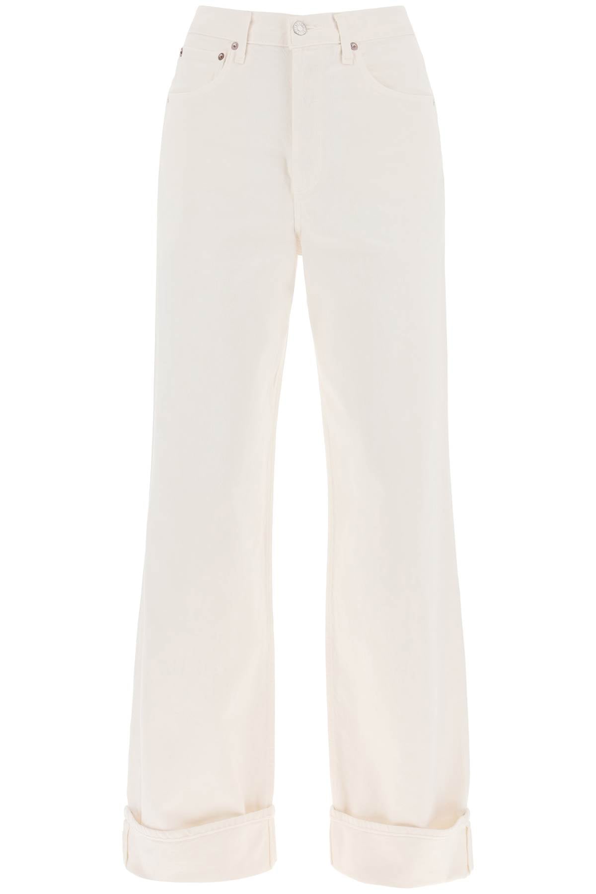 dame wide leg jeans A9159 1183 FORTUNE COOKIE