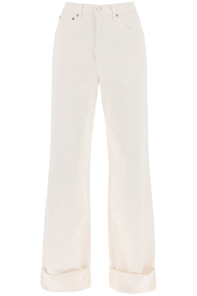 dame wide leg jeans A9159 1183 FORTUNE COOKIE