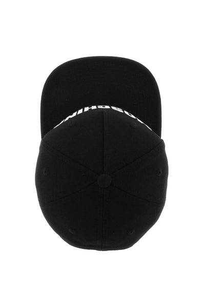 baseball cap with embroidered logo A9205 8266 BLACK