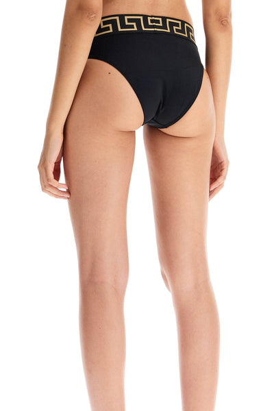 bikini bottom with greek border ABD01093 1A11119 BLACK