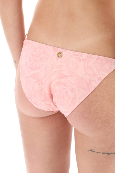 Versace 巴洛克比基尼三角褲 ABD05027 A235870 淡粉紅色