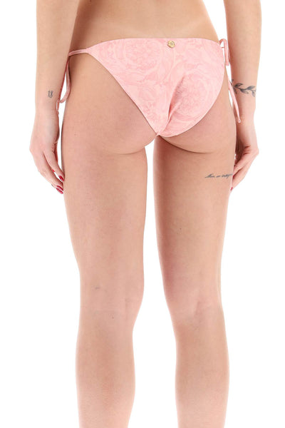 Versace 巴洛克比基尼三角褲 ABD05027 A235870 淡粉紅色
