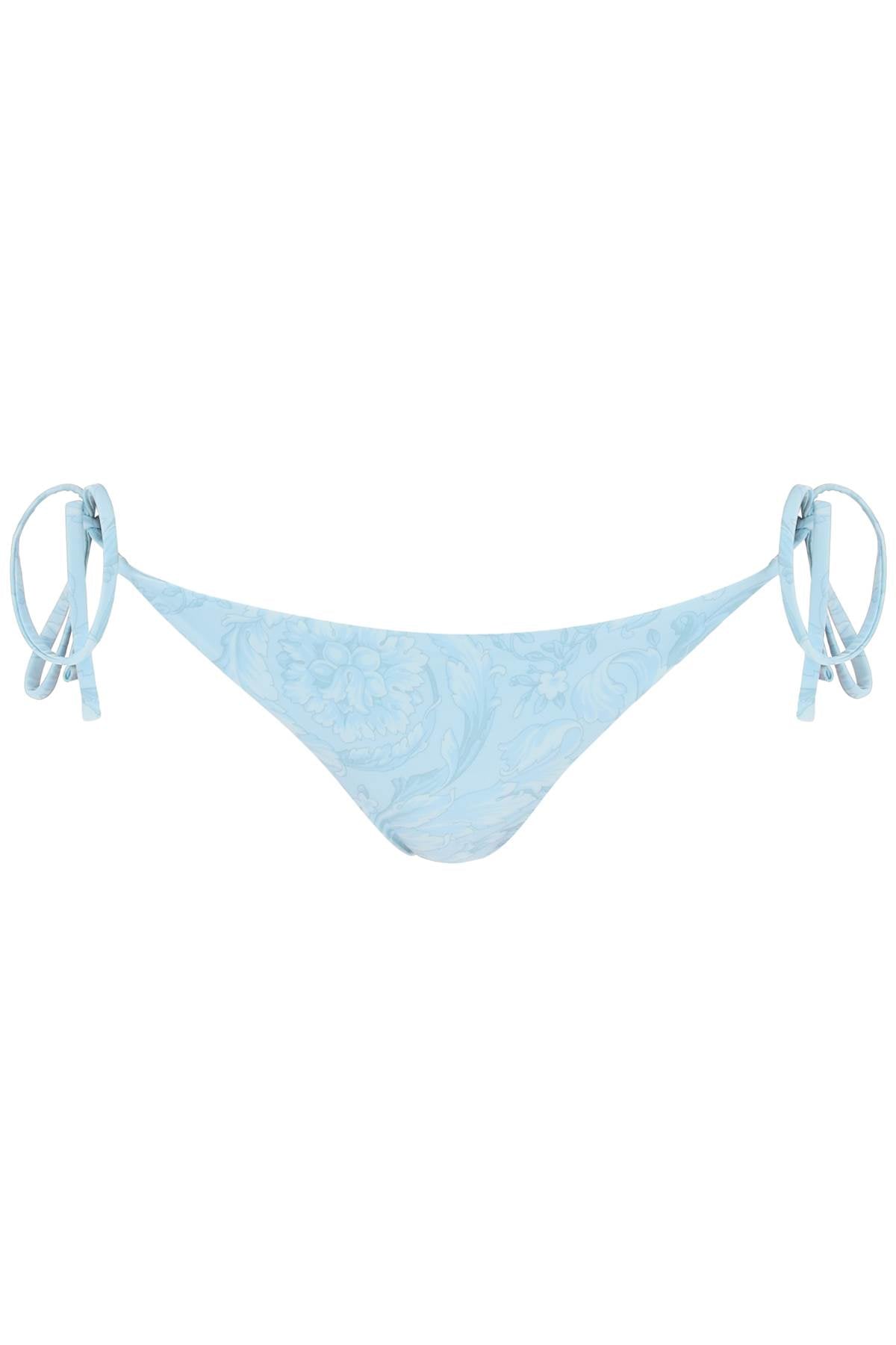 Versace baroque bikini brief ABD05027 A235870 PALE BLUE