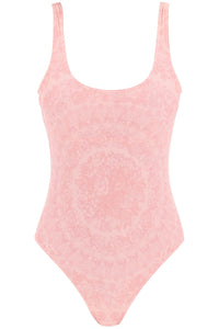Versace baroque full-body swims ABD08000 1A10203 PALE PINK