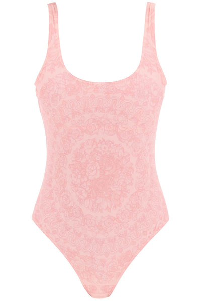 Versace baroque full-body swims ABD08000 1A10203 PALE PINK