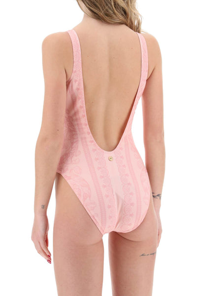 Versace 巴洛克全身游泳 ABD08000 1A10203 淡粉紅色