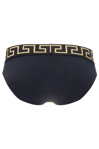 "sea border greek edge swim ABU01025 1A11119 BLACK GOLD GREEK KEY